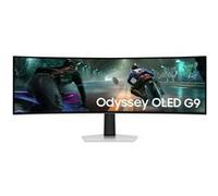 Samsung S49DG910SU écran plat de PC 124,5 cm (49") 5120 x 1440 pixels Dual QHD OLED Argent