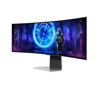Samsung S49DG950SU écran plat de PC 124,5 cm (49") 5120 x 1440 pixels Dual QHD OLED Argent