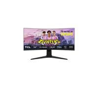 TCL Écran PC Gaming 34R83Q 34" Incurvé WQHD Mini LED 170Hz Noir et Blanc