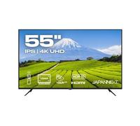 JAPANNEXT Ecran PC 55" IPS 4K UHD (3840x2160) Grand Format | HDR | Haut-parleurs intégrés (8Wx2) | G-Sync/FreeSync | Garantie 2 Ans | JN-IPS5503TUHDR