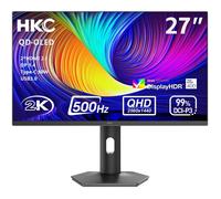 HKC Écran PC Gamer GS27QHS 27" QHD OLED 500 Hz HDR 400 USB-C 90W
