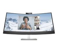Ecran PC HP E34m G4 Moniteur pour conférence WQHD Incurvé 75 Hz 5 ms 34" Noir Tête noire, Argent (support) G