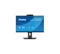 Ecran iiyama 24'' Prolite XUB2490HSUH-B2 IPS Full HD@100Hz DP/HDMI Hub USB Pied réglable, Flicker Free Blue Light, Speakers, Webcam Hello Windows biometrique