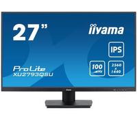 iiyama Prolite XU2793QSU-B7, 27" Ultra Mince, Dalle IPS, 2560x1440@100Hz, 1ms, 300cd/m², 1300:1, 1xHDMI, 1xDisplayPort, USB HUB (2x3.2), Haut-parleurs, VESA 100x100, i-Style Colour, TCO