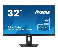 iiyama ProLite XUB3293UHSN-B5 écran plat de PC 80 cm (31.5") 3840 x 2160 pixels 4K Ultra HD LCD Noir