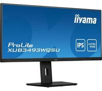 Ecran PC - IIYAMA - 34 - UWQHD - 100Hz - Dalle IPS - 4ms - Ajustable en hauteur - XUB3493WQSU-B5