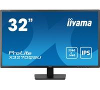 iiyama ProLite X3270QSU-B1 écran plat de PC 81,3 cm (32") 2560 x 1440 pixels Wide Quad HD LED Noir