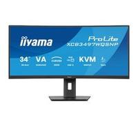 iiyama ProLite XCB3497WQSNP-B1 écran plat de PC 86,4 cm (34") 3440 x 1440 pixels UltraWide Quad HD LED Noir