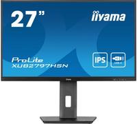 iiyama ProLite XUB2797HSN-B2 - Écran LED - 27" - 1920 x 1080 Full HD (1080p) @ 100 Hz - IPS - 300 cd/m² - 1000:1 - 1 ms - HDMI, DisplayPort, USB-C - haut-parleurs - noir, mat