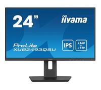 iiyama ProLite XUB2493QSU-B5 écran plat de PC 61 cm (24") 2560 x 1440 pixels Wide Quad HD LED Noir