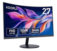 Écran PC incurvé VA 27 pouces - KOORUI - FHD 1920 x 1080 - 144 Hz - 1500:1 - Temps de réponse 5 ms - Format 16:9