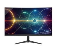 LC-Power Ecran Pc Gamer 24 Pouces, 165hz 1080p VA Incurvé(1500R), Freesync & G-Sync, Moniteur PC HDMI,DP, Montage Mural VESA (FHD 1920x1080, Displayport) Noir - LC-M24-FHD-165-C-V2