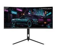 Ecran PC LC-Power LC-M30UWFC 30" 2560 x 1080 pixels Full HD Ultra large LED Noir