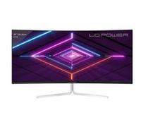 Écran PC LC-Power LC-M34-UWQHD-100-C-V 34 LCD QHD 100Hz Adaptive Sync HDMI Blanc Noir