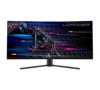 Ecran PC LC-Power LC-M34-UWQHD-165-C 34" 3440 x 1440 pixels UltraWide Quad HD Noir, Rouge
