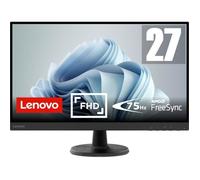 Ecran PC LENOVO D27-40 - 27'' FHD 1920x1080 VA - 75Hz - 4ms - AMD FreeSync - Cable HDMI