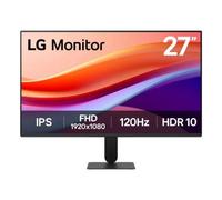 LG Ultrafine™ 27U411A-B Écran PC 27" - Dalle IPS résolution FHD (1920 x 1080), 5ms 120Hz, HDR 10, DCI-P3 99% (CIE1931), Mode Lecture, inclinable