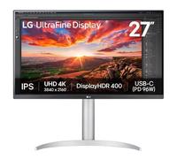 LG Ultrafine™ 27UP850K-W Ecran PC 4K 27" - Dalle IPS résolution UHD (3840 x 2160), 5ms GtG 60Hz, DisplayHDR™ 400, DCI-P3 95% (CIE1976), Mode Lecture, inclinable, réglable en Hauteur