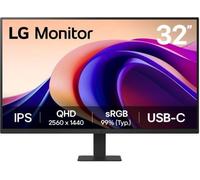 LG 32U631A-B - Écran LED - 32" (31.5" visualisable) - 2560 x 1440 QHD @ 100 Hz - IPS - 250 cd/m² - 1000:1 - HDR10 - 5 ms - HDMI, USB-C - noir