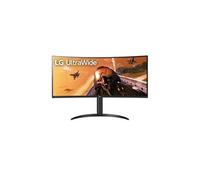 LG 34WP75CP-B.AEU UltraWide 34' LED Monitor with 3440 x 1440 UWQHD @ 160Hz, VA Panel, HDR10, 1ms, 2x HDMI, DisplayPort, USB-C - Black Glossy & Matte