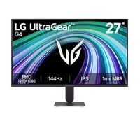 LG Moniteur Gaming Ultragear™ 27G411B-B.AEU | Série G4 (2026) | 27 Pouces | IPS 16:9 | 144Hz | 1ms (MBR) | FHD 1920x1080 | sRGB 99% | HDR10 | AMD FreeSync™ et NVIDIA G-Sync™