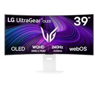 LG Ultragear™ 39GX90SA-W Ecran PC Gaming 39" - Dalle OLED résolution QHD (3440 x 1440), 1ms 240Hz, DisplayHDR™400 True Black, DCI-P3 98.5% (CIE1976), FreeSync Premium, G-Sync Compatible