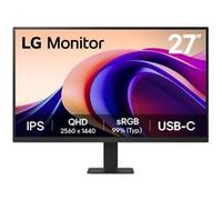 LG 27U631A-B Ecran PC bureautique 27" - Dalle IPS résolution QHD (2560x1440), 5ms 100Hz, HDR 10, sRGB 99% (CIE1931), inclinable, HDMI 2.0, USB-C (15W)