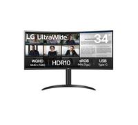 LG 34WR55QK-B écran plat de PC 86,4 cm (34") 3440 x 1440 pixels Wide Quad HD Noir