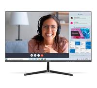 MEDION P52424 (MD 20152) 60,5 cm (24 Pouces) écran Large Full HD (FHD, HDR10, 16:9, HDMI, Displayport, VGA, Anti-Scintillement, Anti-Glare, Anti-lumière Bleue, Menu multilingue) Noir