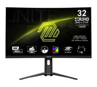 Ecran PC MSI MAG 321CUP 31.5" 3840 x 2160 4K Ultra HD Noir