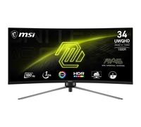 MSI MAG 345CQR écran plat de PC 86,4 cm (34") 3440 x 1440 pixels UltraWide Dual Quad HD Noir