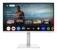 Écran PC MSI Modern MD272UPSW 27 4K UHD 60Hz Blanc avec Support VESA 75x75