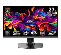MSI Écran PC Gaming MPG 272URX QD-OLED 26,5" 4K UHD 240 Hz Noir