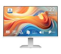 Écran PC MSI PRO MP273QW E14 27 WQHD IPS Blanc 144 Hz HDR Adaptive-Sync haut-parleurs 4 W anti-reflet