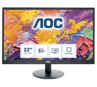 Ecran PC ordinateur AOC 22'' 55 cm FHD Dalle TN 5 ms VGA/HDMI 1.4