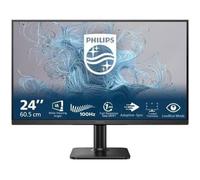 Philips 24E2N1100LB - Moniteur Full HD 24 Pouces, synchronisation d'image adaptative (1920x1080, 100 Hz, 1x D-Sub, 1x HDMI 1.4) Noir