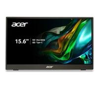 Acer PM161QBbmiuux Moniteur portable Noir 39,6 cm (15.6") LCD 1920 x 1080 pixels