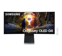 Samsung G85SD écran plat de PC 86,4 cm (34") 3440 x 1440 pixels UltraWide Quad HD OLED Argent
