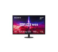 Sony INZONE M9II - Ecran PC Gaming 27" 4K Ultra HD- Résolution 2160p- Fréquence de rafraîchissement 160Hz- 1ms GTG- DCI-P3 95% Spectre - Full Array LED - G-Sync - Adaptive Sync - VRR, Noir