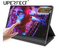 Écran PC Tactile de Moniteur Portable de Batterie UPERFECT Amélioré 15,6Pouces IPS HDR 1080P