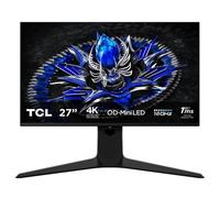 TCL R83 27R83U écran plat de PC 68,6 cm (27") 3840 x 2160 pixels 4K Ultra HD QLED Noir, Blanc