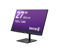 terra LCD 2727 W HA V2 Noir 27" HDMI DisplayPort USB-C GREENLINE Plus AMD FreeSync résolution Full HD 27 pouces Écran noir design sans cadre réglable en hauteur