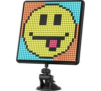 Écran Pixel Art, 32x32 LED programmables, contrôle APP, montage sur table, noir