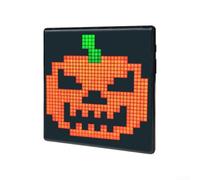 Écran pixel programmable, cadre photo numérique artistique, lumière RVB dynamique avec horloge intelligente pour une configuration créative de jeu à domicile (16 x 16 pixels)