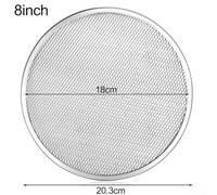 Écran Pizza Maille pour aluminium 4pcs Léger Résistant Chaleur(8in) | Cuisson uniforme, croÃ»te croustillante, pour aluminium de qualitÃ©, 4 tailles variÃ©es, pour idÃ©al four domestique
