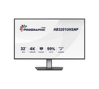 Écran plat de PC iiyama ProGraphic HB3201UHSNP-B1 31.5 4K IPS 99% DCI-P3 USB-C 96W Noir