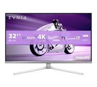 Philips Evnia 8000 32M2N8900/00 écran plat de PC 80 cm (31.5") 3840 x 2160 pixels 4K Ultra HD QD-OLED Blanc