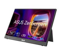 ASUS Moniteur portable ZenScreen MB16FC – 16" IPS 16:10 WUXGA, USB-C, Mini-HDMI, sans scintillement