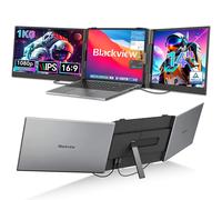 Écran Portable Blackview DCM6 - Extension d’Écran pour Ordinateur Portable 14" FHD 1080P, 1KG, Compatible 13.3"-17.3", Connexions HDMI/USB-A/USB-C, Compatible Mac/Windows/Android/Chrome, Plug & Play