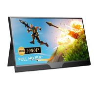 Ecran portable Eviciv B15 - Moniteur Portable 15.6 Pouces - 1200:1 Rapport de contraste - 100% sRGB FHD pour Ecran gamer - Noir